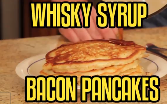 Whisky Syrup Pancakes